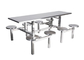 میز و صندلی محصولات فولادی ضد زنگ محصولات 720-760mm ارتفاع سفارشی تامین کننده