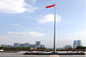 قطب پرچم فولاد ضد زنگ با دقت بالا با فناوری تاج خروس 360 درجه تامین کننده